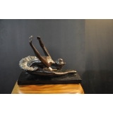 俯腰芭蕾擺飾y15309 銅雕系列- 擺飾、人物
